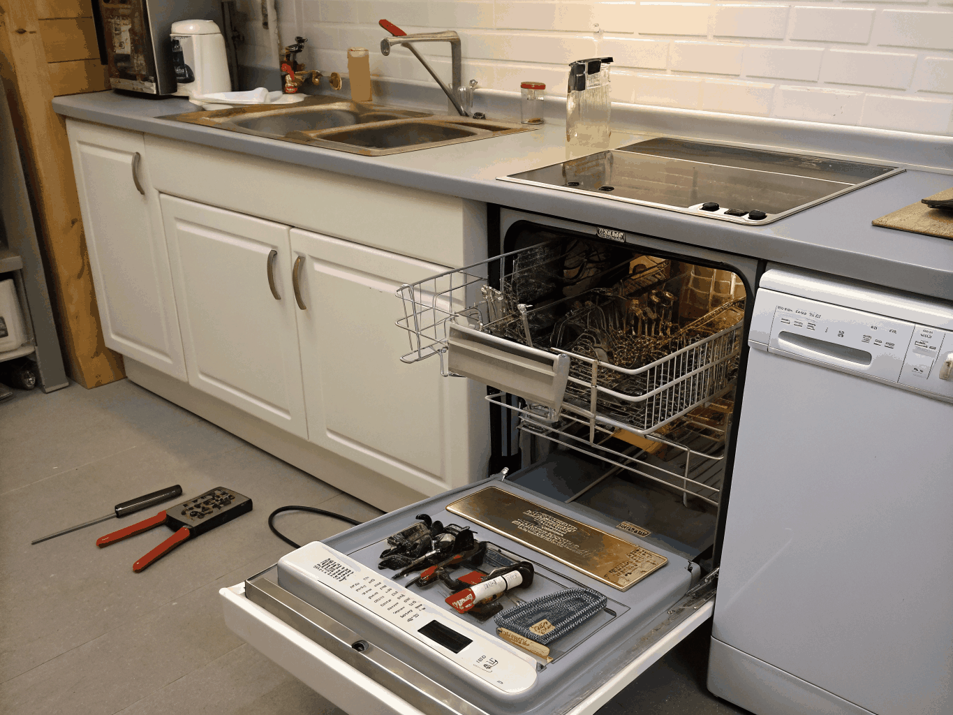 Electrolux built-in wall oven heating element and thermostat repair
