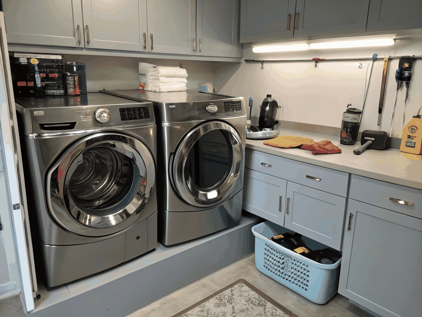 Electrolux front-load washing machine service technician