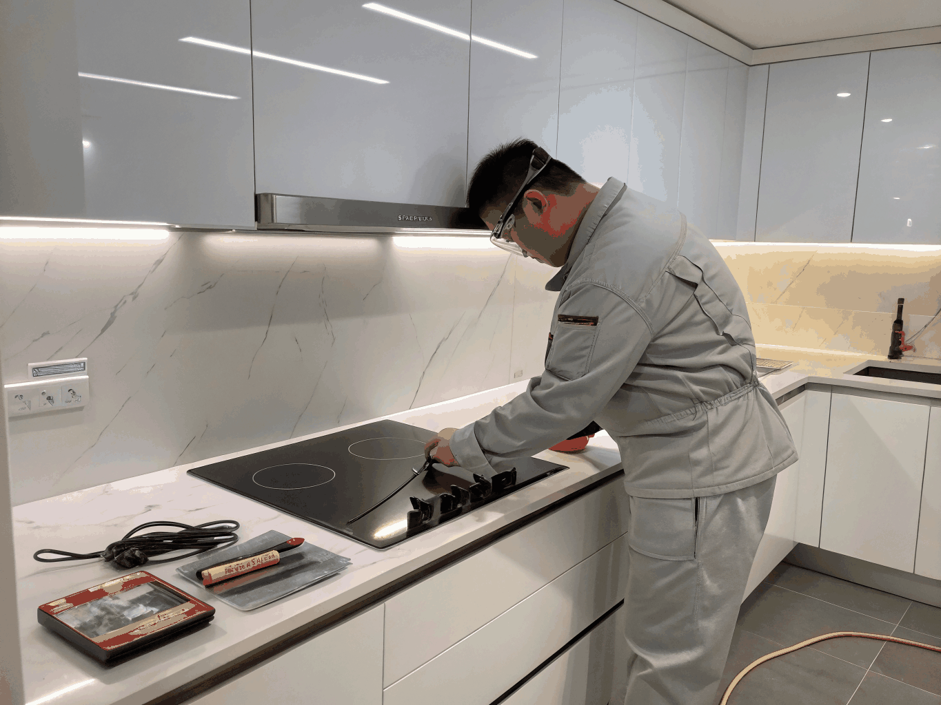 GE induction and electric cooktop repair diagnostic